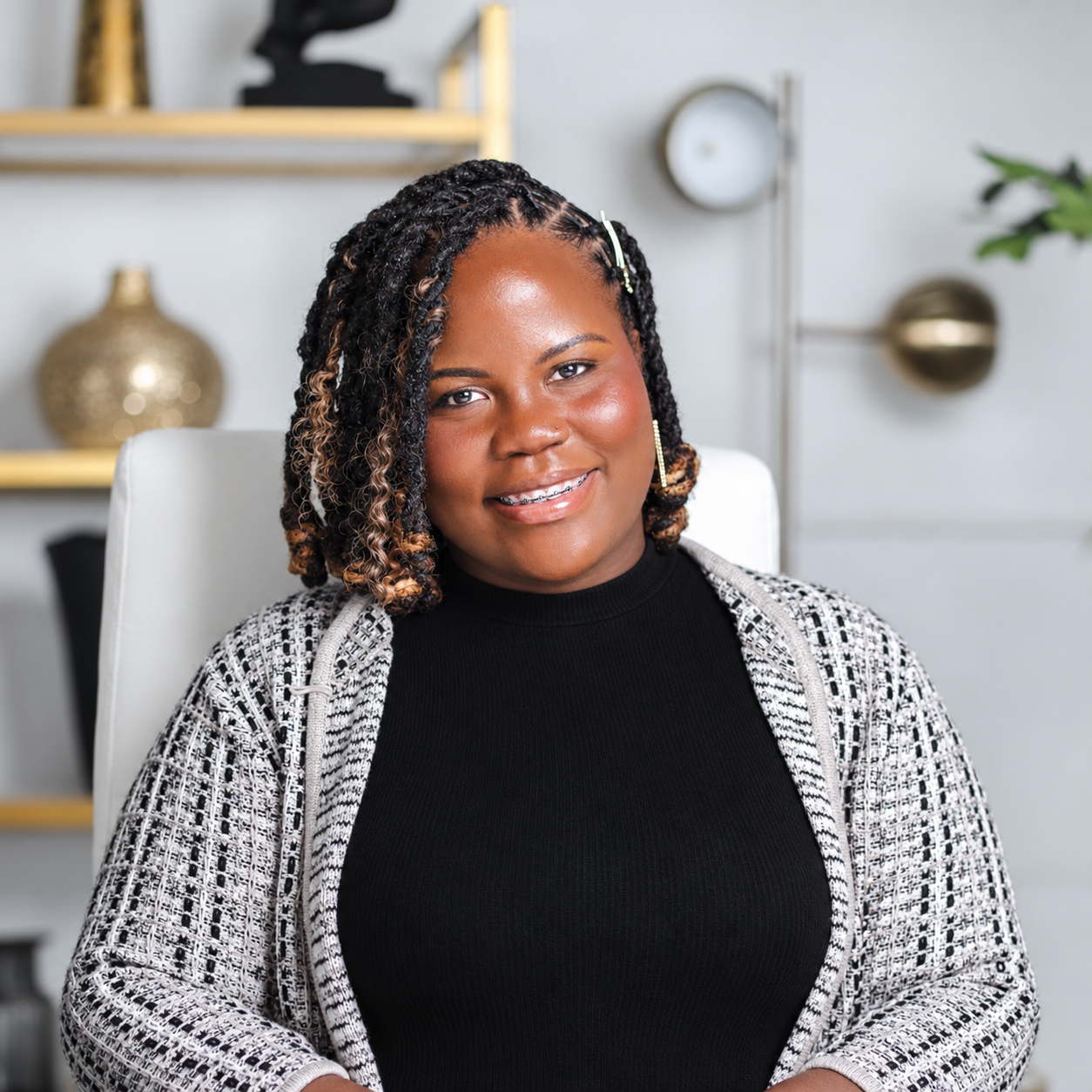 Shanay, designer at Coached by Kash